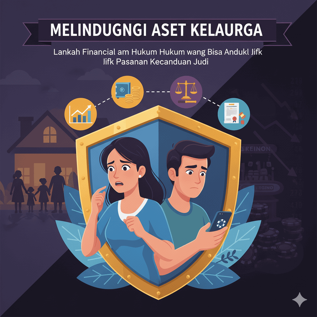 Melindungi Aset Keluarga: Langkah Finansial dan Hukum yang Bisa Diambil Jika Pasangan Kecanduan Judi