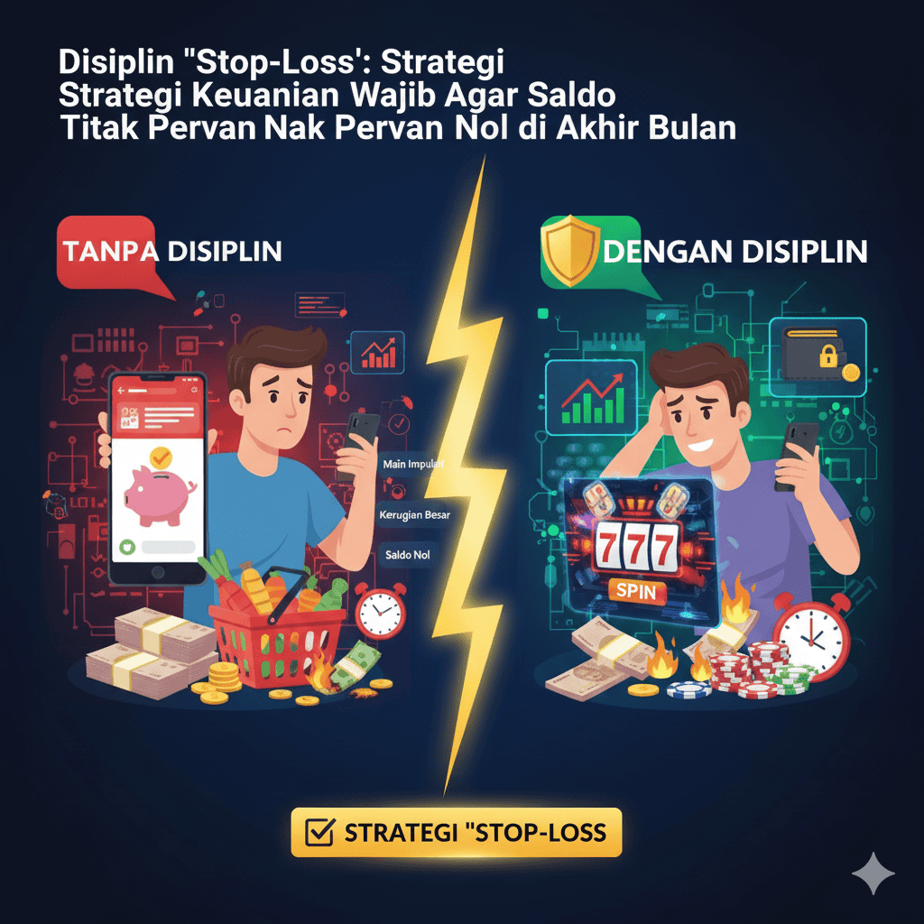 Disiplin "Stop-Loss": Strategi Keuangan Wajib Agar Saldo Tidak Pernah Nol di Akhir Bulan
