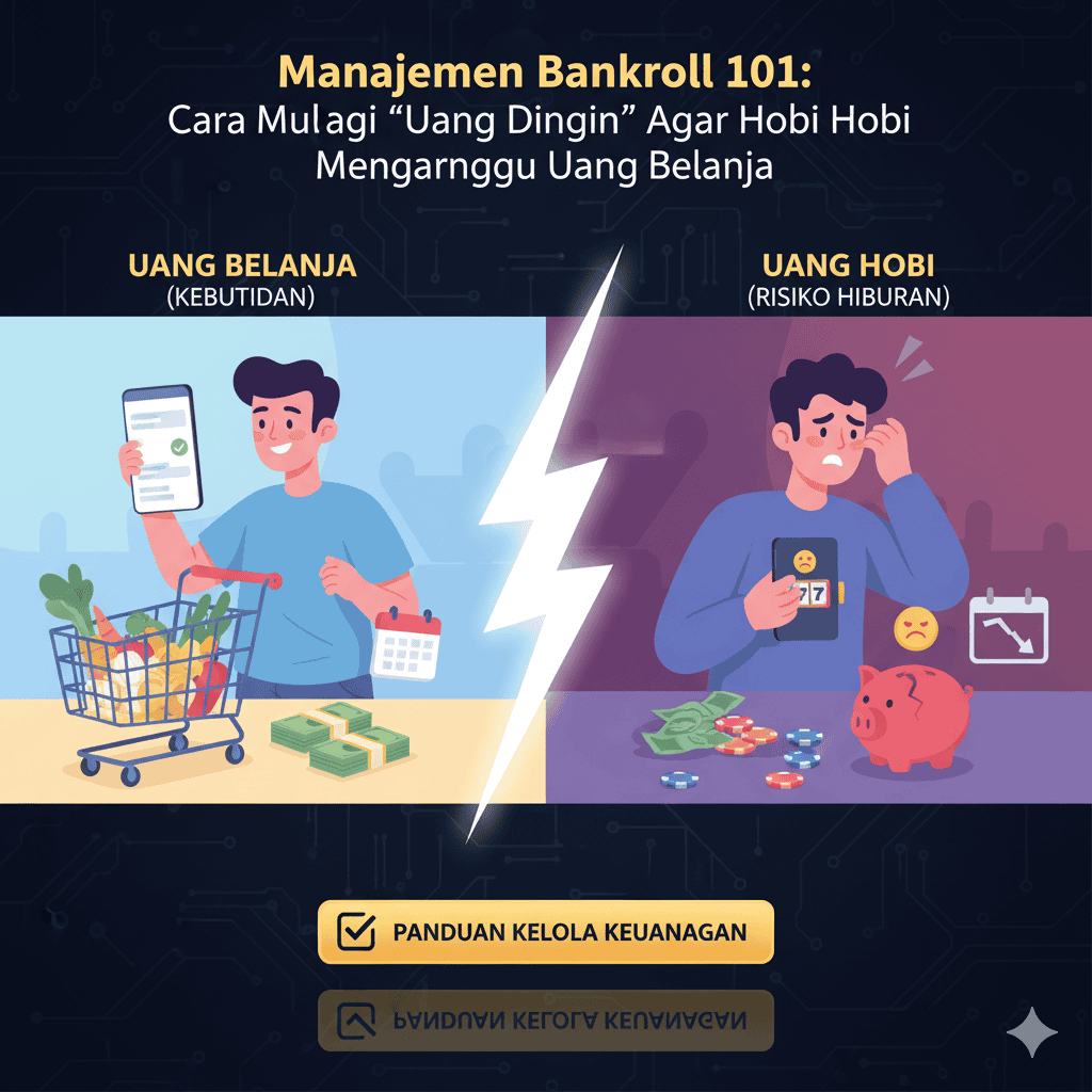 Manajemen Bankroll 101: Cara Membagi "Uang Dingin" Agar Hobi Tidak Mengganggu Uang Belanja